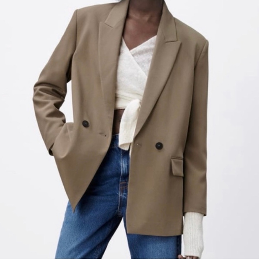 Women's Tan Blazer